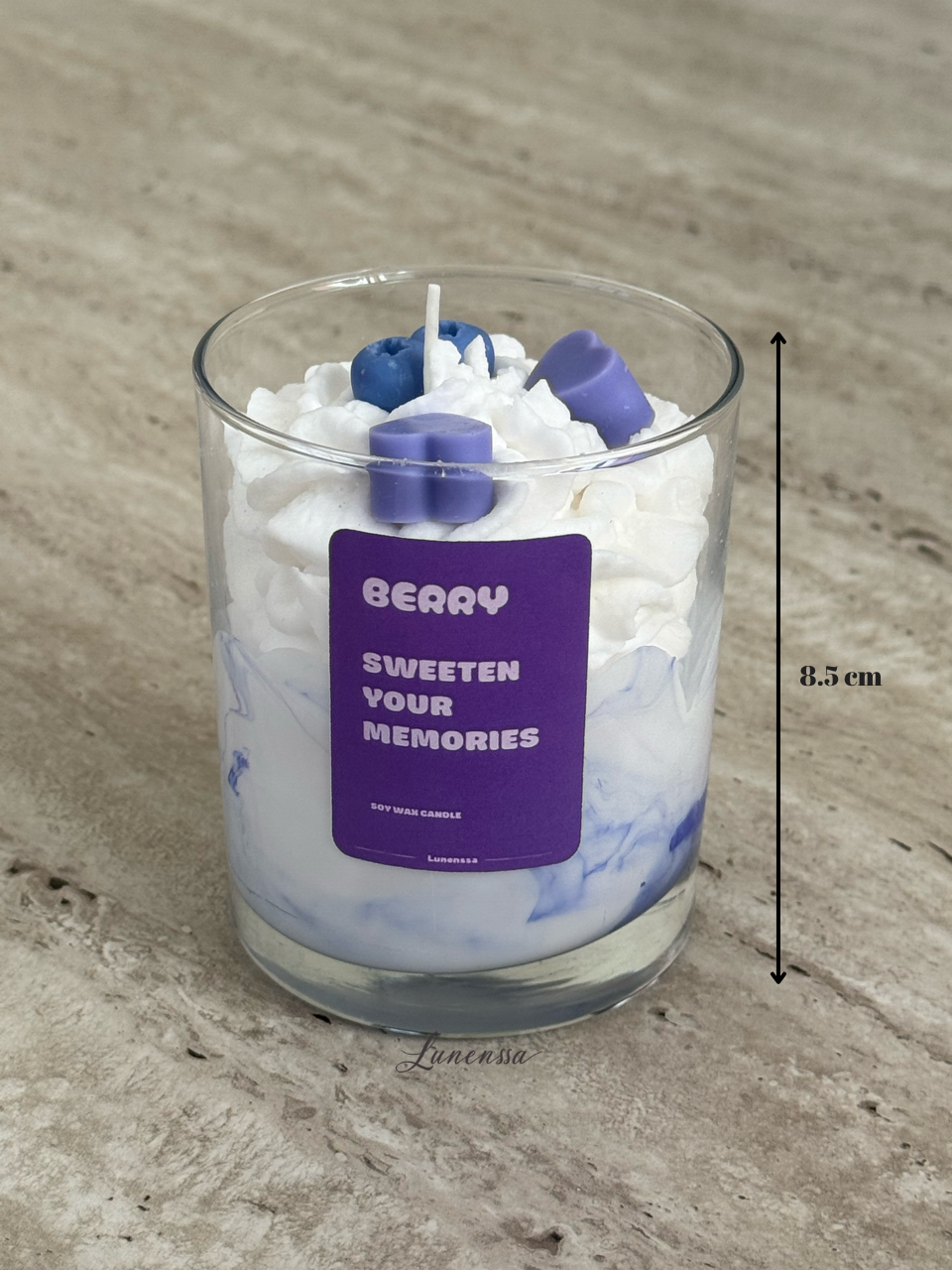 Berry – Meyve Kokulu El Yapımı Soya Mum