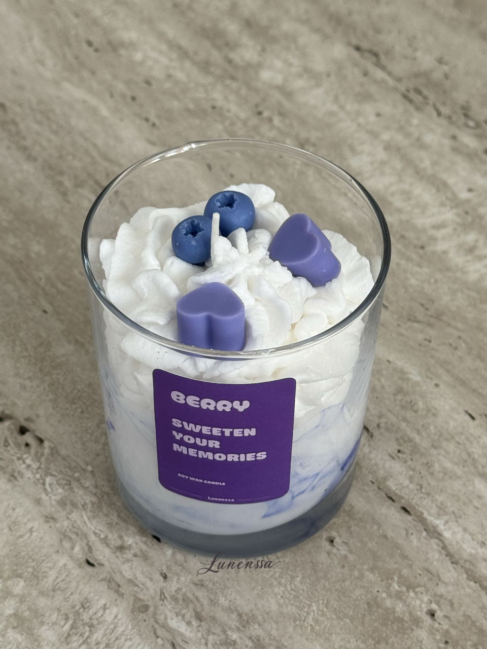 Berry – Meyve Kokulu El Yapımı Soya Mum