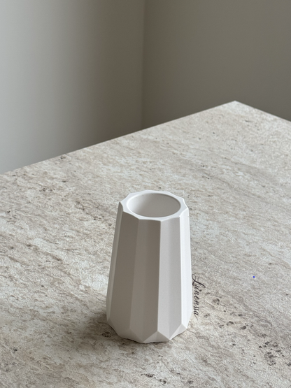 Minimal Geometrik Formlu Vazo - Fırçalık - Kalemlik