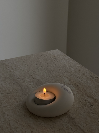 Modern Düzensiz Formda Tealight Mumluk - Takı Standı