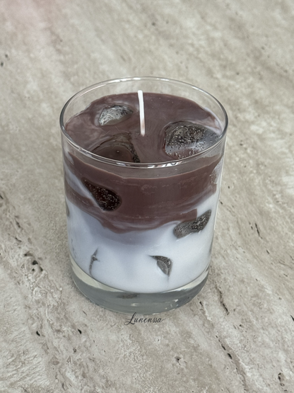 Mocha Bliss – Kahve Aromalı El Yapımı Jel & Soya Mum